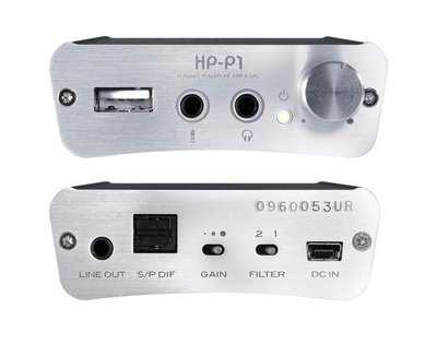 視聽影訊 日本製 Fostex HP-P1 iPod / iPhone 頂級耳擴 DAC 附保卡保固1年 IE8 W4R