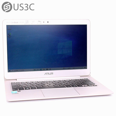 【US3C-台南店】【一元起標】華碩 ASUS ZenBook UX305FA 13.3吋 FHD M-5Y10c 8G 256G SSD 二手筆電