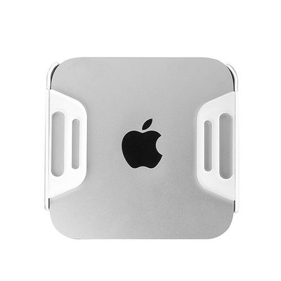 【易控王】白色 萬用牆面收納支架 適用Mac mini 路由器 機上盒 電視盒 (10-506-02)