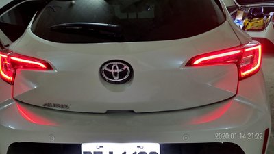 Toyota Auris高質感白光LED牌照燈模組（安裝費300