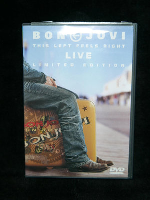 【阿輝の古物】DVD_Bon Jovi_This Left Feels Right_#D20_1元起標無底價