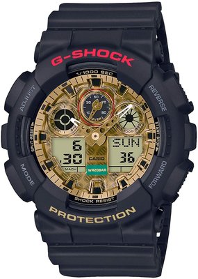 日本正版 CASIO 卡西歐 G-Shock GA-100TMN-1AJR 手錶 腕錶 日本代購