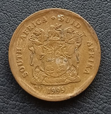 南非  1995年  南非國徽       20分   銅幣    1040