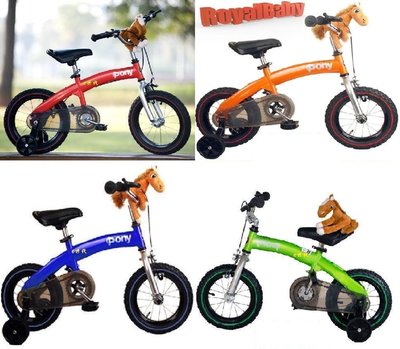 e世代優貝3合1滑步車/12吋兒童腳踏車輔助輪兒童車學步車PONY澳洲hipkids Balance Bike兒童節禮物