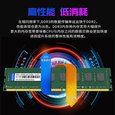 梅捷DDR4 2666 8G/16G DDR3 1666/8G全新桌機機電腦單條記憶體