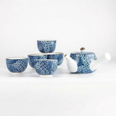 日本製 有田燒茶壺茶具組 日式茶壺 茶器 茶具 杯子 煎茶杯 有田燒 泡茶壺 茶藝 茶道
