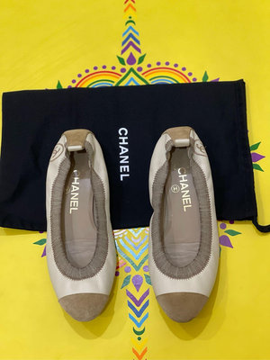 Chanel Coco 小羊皮包鞋36號半C