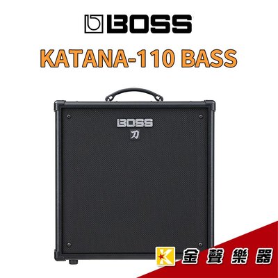 【金聲樂器】BOSS Katana 刀 110B 電貝斯音箱 60W bass amp