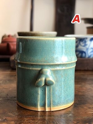 日本茶道具 蓋置 陶器 鐵壺銀壺 好幫手(A) 可以堂普洱襍軒