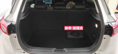 俗很大~日本中道 Nakamichi NBF08A 8吋超薄型主動式重低音(馬自達 CX3  實裝車)