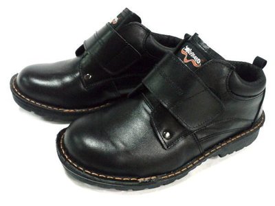 美迪~牛頭牌-型號Y9001(H)-自黏氣墊款-工作安全鞋-黑款-(檢內登字第63596號)