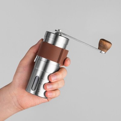 【德國正品】咖啡磨豆機便攜手搖咖啡豆研磨器手磨咖啡機細磨粉機~特價