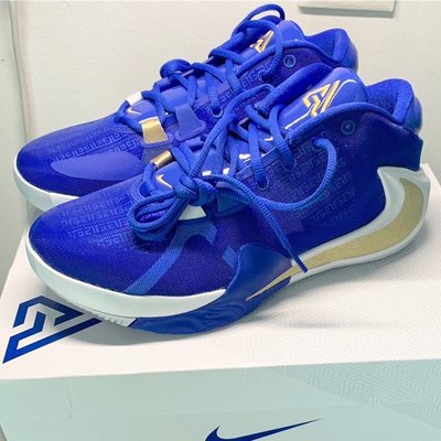 【正品】Nike Zoom Freak 1 Greece 字母哥 希臘隊 運動 籃球 BQ5422-400潮鞋