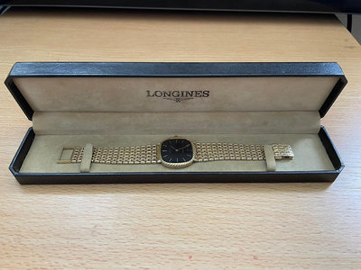 浪琴錶 LONGINES 18K金 古董錶