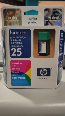 HP inkjet no.25 原廠3色墨水匣 51625a