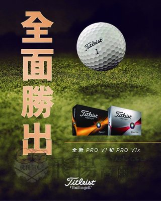 【飛揚高爾夫】'23 Titleist Pro V1X Golf Ball