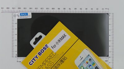 CITY BOSS Xiaomi 小米 Max 螢幕保護貼鋼化膜 小米MAX CB亮面玻璃全膠