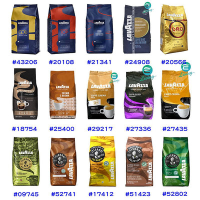 【易油網】LAVAZZA 金牌咖啡豆 500g / 1kg / 1.1kg 大包 黑咖啡 拿鐵 中烘焙 綠活 奶香 濃縮
