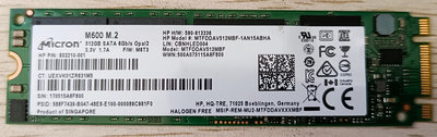 Micron/鎂光 M600 512G /1T  M.2  SATA  固態硬碟
