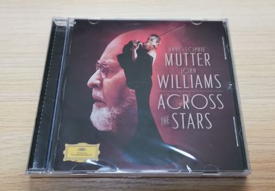 樂迷唱片~穆特 小提琴 ACROSS THE STARS 穿越星空 CD 現貨