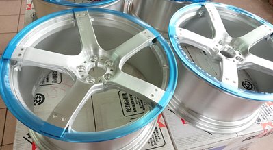 全新品PRODRIVE GC-05N 19吋9.5J et43 內凹鍛造鋁圈五爪霸氣