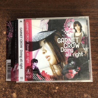 日版拆封 Garnet Crow Doing all right 唱片 CD 歌曲【奇摩甄選】277618