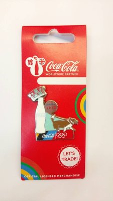 2012 London 倫敦奧運  可口可樂 紀念章 徽章