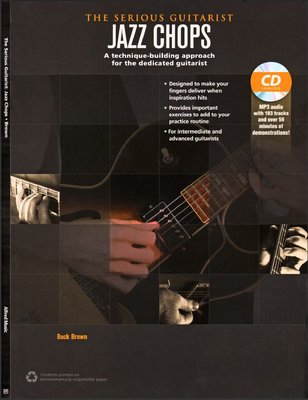 The Serious Guitarist-Jazz Chops爵士吉他樂句系統練習技巧+音~特價