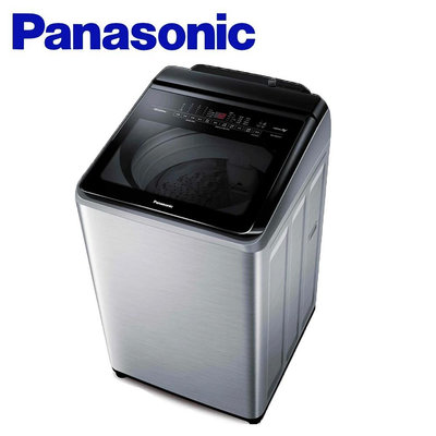 Panasonic國際 19公斤 直立式溫水洗衣機(不鏽鋼) *NA-V190LMS-S*