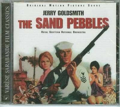 [原聲帶]-"聖保羅炮艇(The Sand Pebbles)"- Jerry Goldsmith(46),全新美版