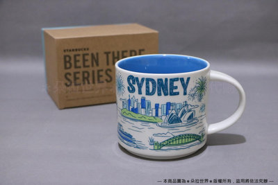 ⦿ 雪梨 Sydney 》星巴克 STARBUCKS 城市馬克杯 咖啡杯 BTS系列 414ml 澳洲 悉尼