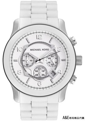 A&E精品代購 Michael Kors 經典手錶 Oversize chronograph Runway MK8108