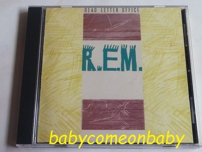 舊CD 英文專輯 R.E.M. DEAD LETTER OFFICE 保存良好 MADE IN USA