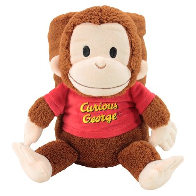 現貨 美國帶回 Curious George 喬治猴 柔軟毯 冷氣毯 3種用法 玩偶+毯子+枕頭 彌月禮