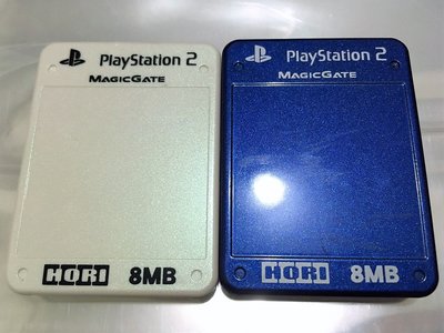 幸運小兔 PS2遊戲 PS2記憶卡 珠光色 HORI原廠 日本製 記憶卡容量8M PS2遊戲記憶卡