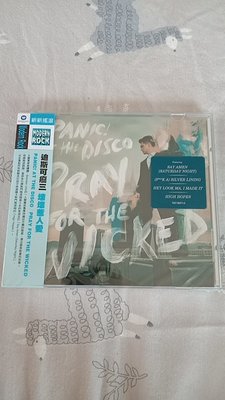 PANIC! AT THE DISCO 迪斯可癟三 - PRAY FOR THE WICKED 壞壞惹人愛 全新未拆