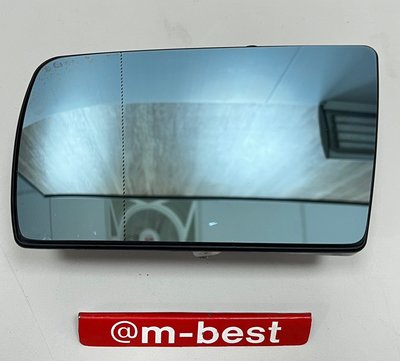 BENZ W202 S202 1993-2000 後視鏡片 照後鏡 (左邊駕駛座) 有廣角 (日本外匯拆車品) 2028100721