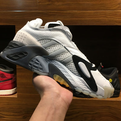 Adidas originals streetball 復古 白灰黑黃 街頭籃球鞋 運動鞋 男鞋 EE4960