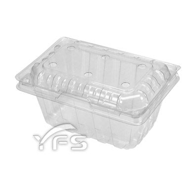 PET DY-003(A-003S)一斤蔬果盒(有孔) (葡萄/草莓/櫻桃/小蕃茄/沙拉/蔬菜盒/水果盒)