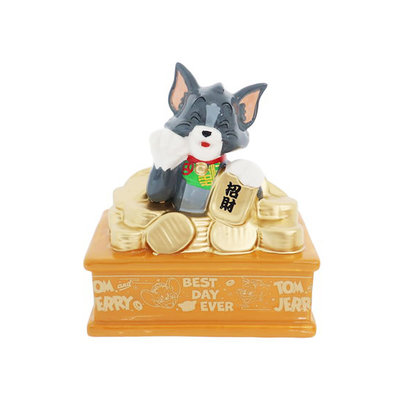 造型存錢筒-湯姆貓與傑利鼠 Tom and Jerry 日本進口正版授權