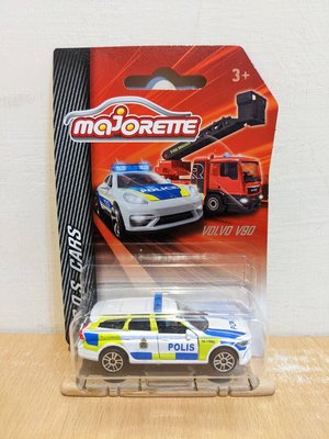 ~ 阿開王 ~ Majorette Volvo V90 1/61 美捷輪 富豪 警車 旅行車 1/64