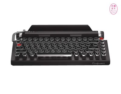 『代購』美國 Qwerkywriter S 復古 機械 打字機 鍵盤 有線/無線  (含鍵盤貼) ~~代購女王~~