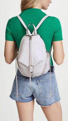 ╭☆包媽子店☆Rebecca Minkoff Julian backpack 新款牛皮中號雙肩包/後背包