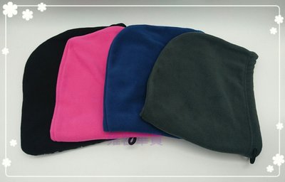 【雍容華貴】現貨!時尚實用內裡加厚加絨保暖防風面罩頭套帽,共四色可挑:黑色/粉色/藏青/灰色