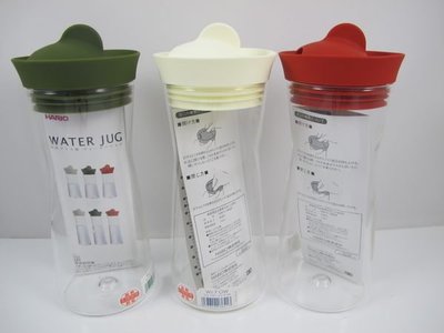 【御風小舖】日本製HARIO　WATER JUG 冷水壺700ml 耐熱玻璃材質
