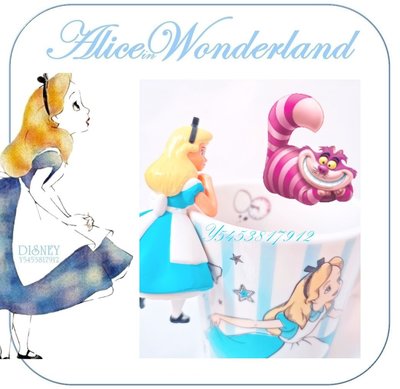 GOJAPAN日本代購DISNEY迪士尼愛麗絲夢遊仙境絕版ALICE In Wonderland經典杯緣子公仔裝飾扭蛋機