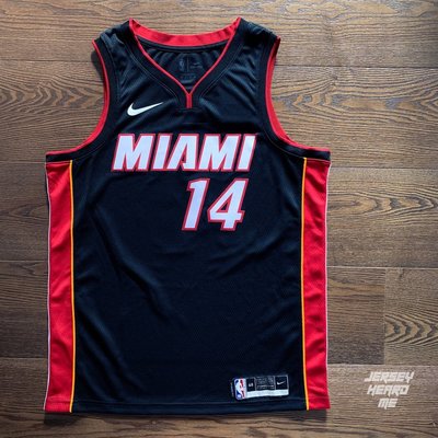Herro Miami Heats Icon Edition 熱火 客場黑 球迷版 NBA 球衣