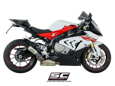 DNS部品 SC PROJECT CRT 鈦合金尾段排氣管 BMW S1000RR 2017 (RACING版)