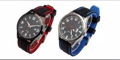 錶帶屋  【快拆裝置】 20mm 22mm 24mm 26mm 正反雙色雙面兩用矽膠防水錶帶適用多種智慧錶及同尺寸錶帶