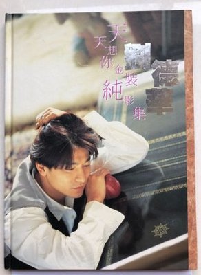 劉德華寫真集 劉德華天天想你金裝純影集 1994年原版 王菲出境
